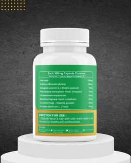 Satvedam Diabetic Capsule Mockup